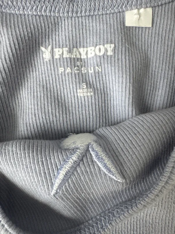 Playboy By PacSun Light Purple Tank Top - Image 2