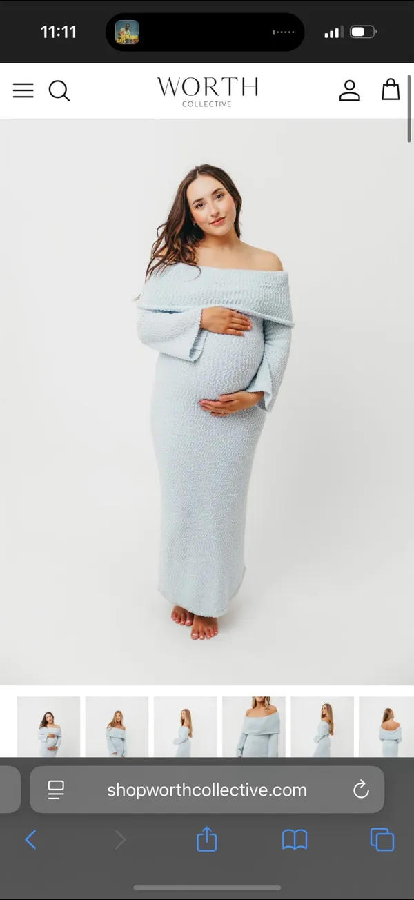 Light blue dress worth collective Size M - Image 3