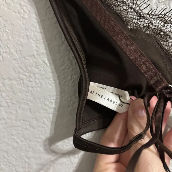Kat The Label | Sorrento Bralette in expresso - Image 7