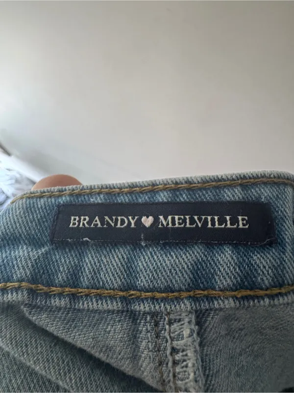 Brandy Melville Denim Button‎ Jean Skirt - Image 6