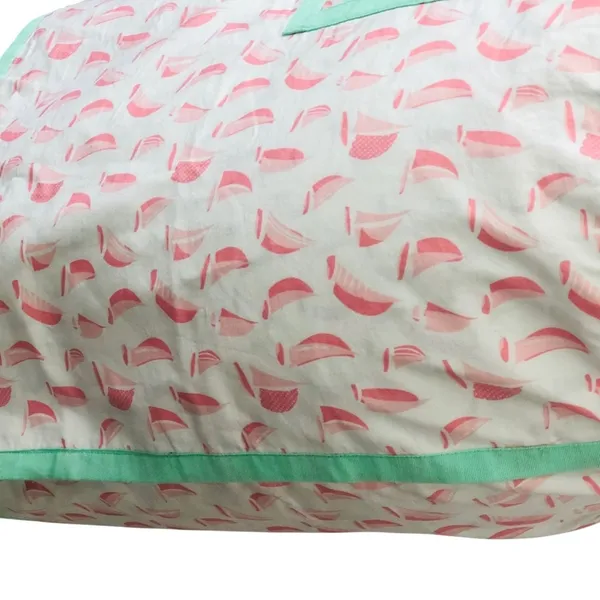 Vineyard Vines Bermuda Reversible Wrap Mini Skirt Sailboat Print Pink Green 4 - Image 6