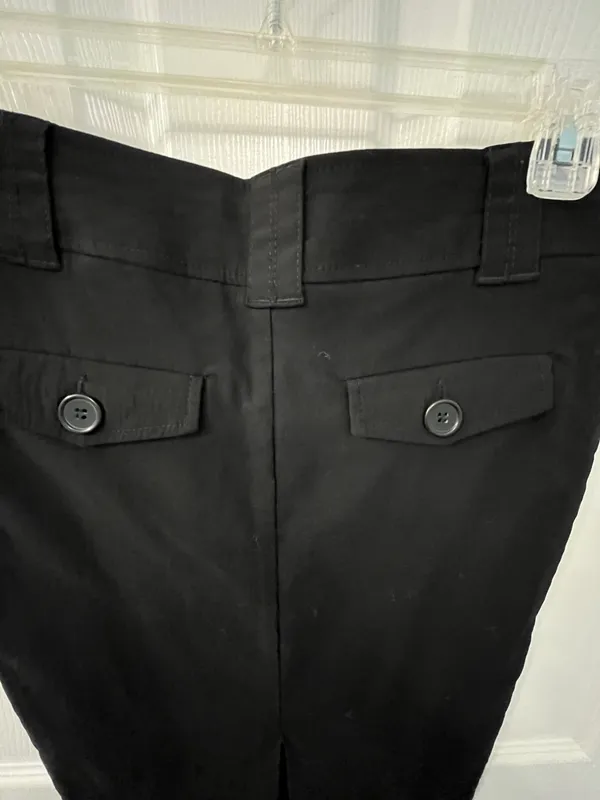 NWOT Size 6 Black Pencil Straight Skirt - Image 7