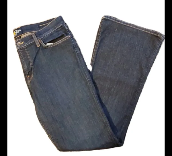 Lucky Brand Lucky Charlotte Kick Flare 14/32 Boho Festival Country Preppy Bootcut Y2K Grunge - Image 4