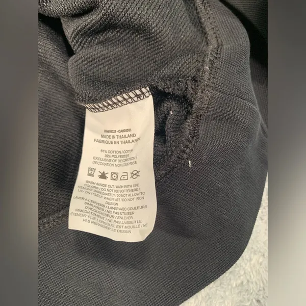 Nike black swoosh sweatshirt medium - Image 6