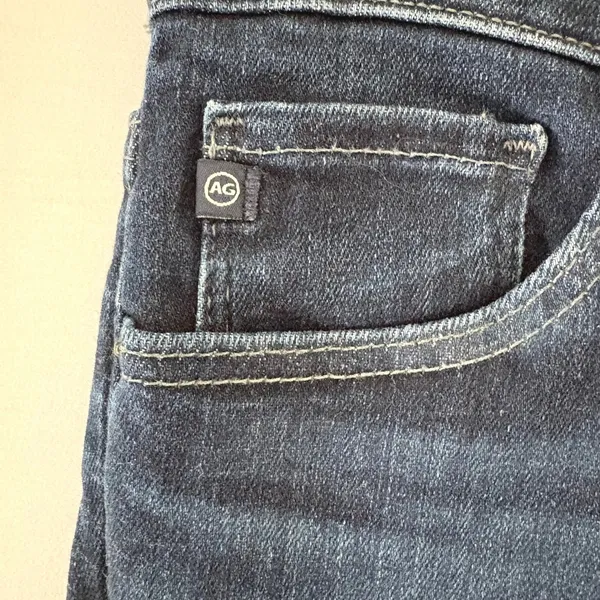 AG Adriano Goldschmied The Prima Crop Cigarette Jeans Dark Wash 28 PS1157CONR - Image 5