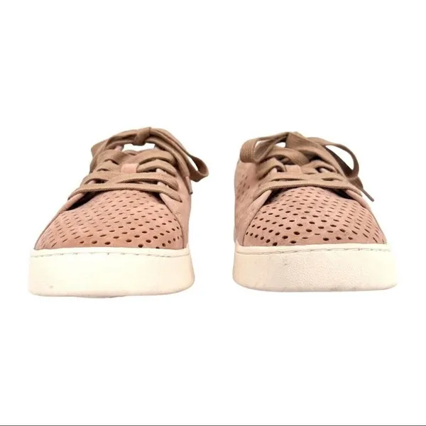 Mi.iM Dusty Rose Milo Perforated Vegan Suede Sneakers Size 10 - Image 3