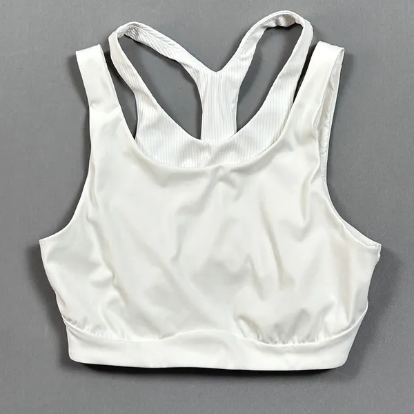Lululemon‎ All Powered Up Bra White Womens Size 8 High Support Luxtreme Athletic - Image 4