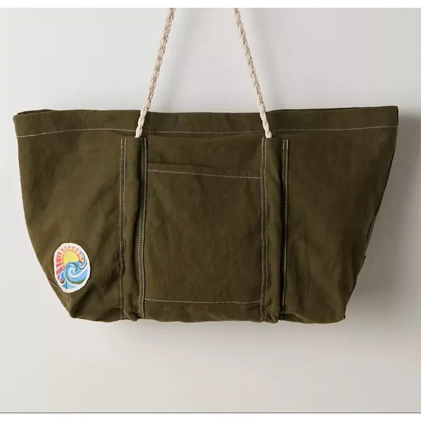 Free People Been There Badge Tote Bag NWT - Image 2