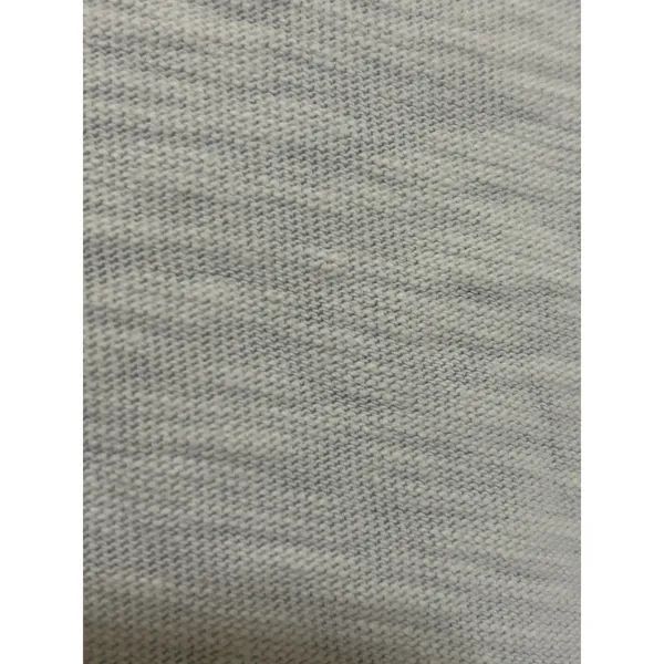 Anthropologie Postage Stamp Ruffle Sleeve Light Blue Curved Hem Cotton Top Small - Image 6