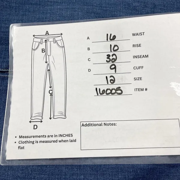 Levis Women Classic Bootcut‎ Jeans Size 12M Stretch Western Indie Heritage Lapis - Image 14