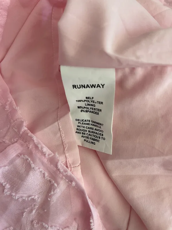 Runaway The Label Aisha Pink Mini Dress - Image 5