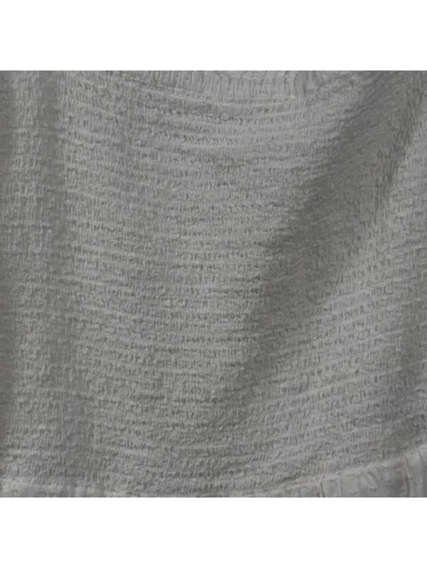 J. Crew Women’s White Smocked Tiered Midi Dress Size Medium - Image 5