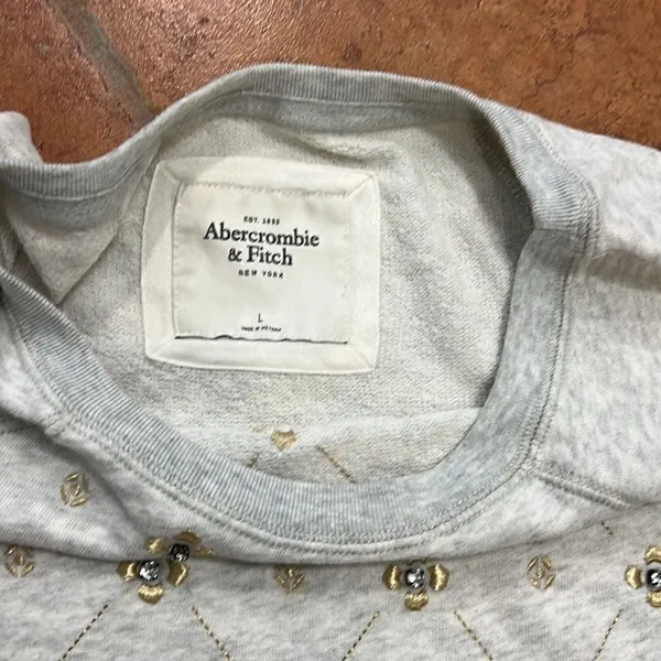 Abercrombie & Fitch jewel sweatshirt size L‎ - Image 7