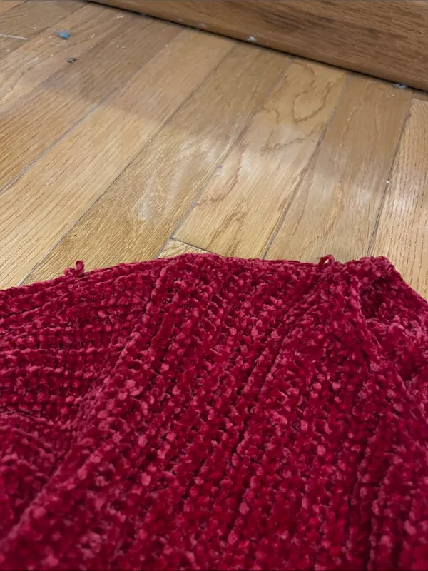 Red Knit Sweater - Image 4