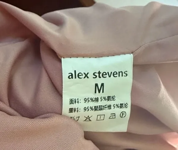 Alex Stevens Women's Pink Sleeveless Ruched Mini Dress - Image 4