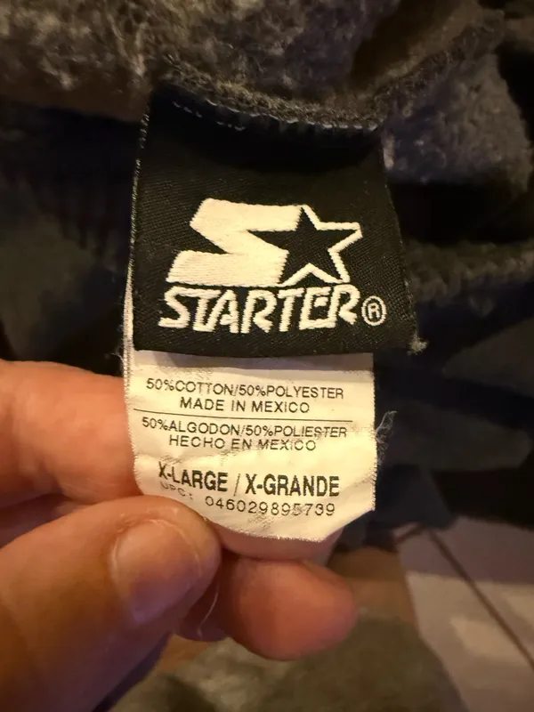 Starter Dark Grey X-Large Sweatpants - Image 2