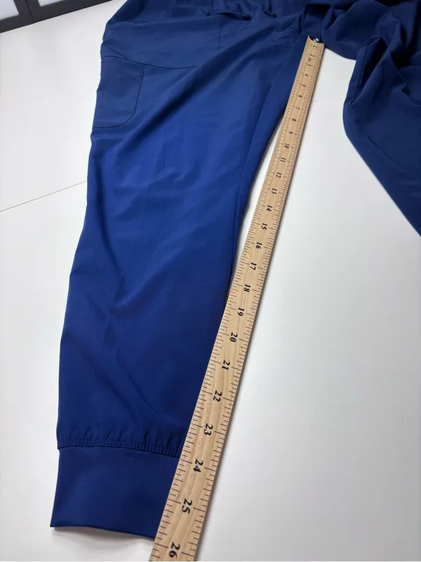 Maevn Matrix Impulse 8520 Navy Women’s Yoga Waist Jogger Scrubs EUC Size L - Image 7