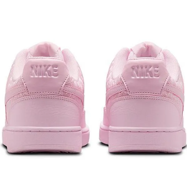 Nike Court Vision Low Shoes - Pink Lace Sneakers - Image 4