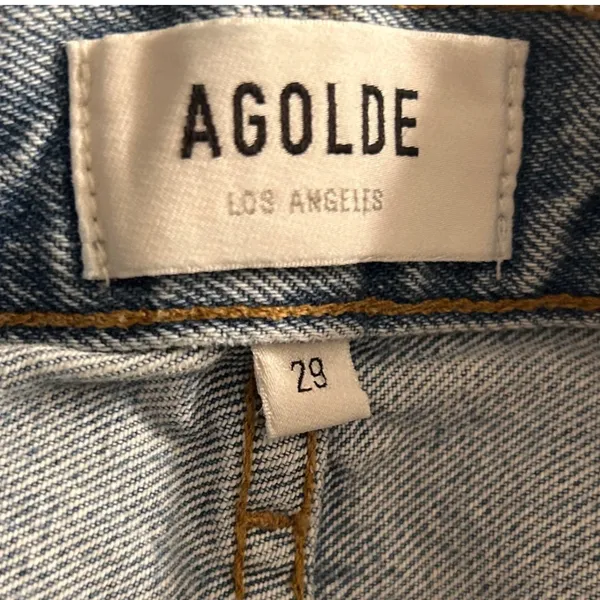 Agolde Cherie Straight Leg‎ Jeans Blue 29 - Image 7