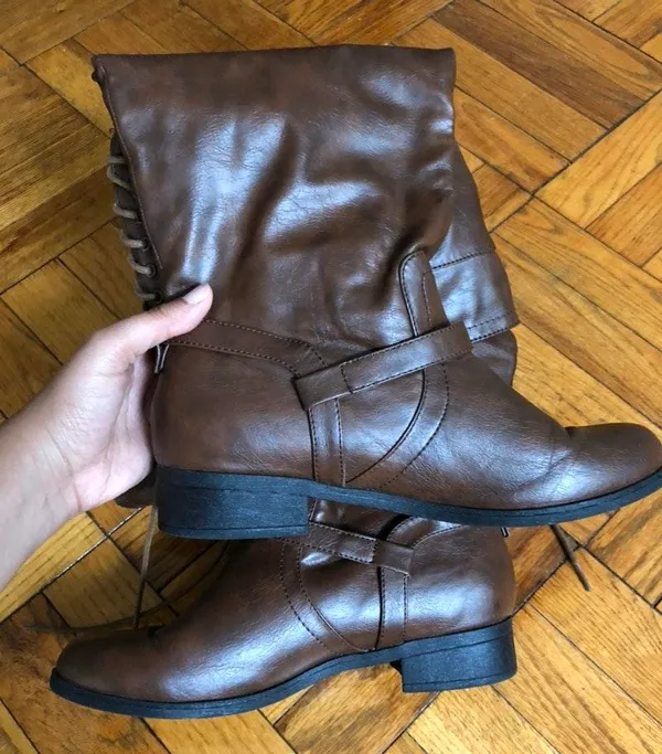 Leather Rider Boots - Image 6