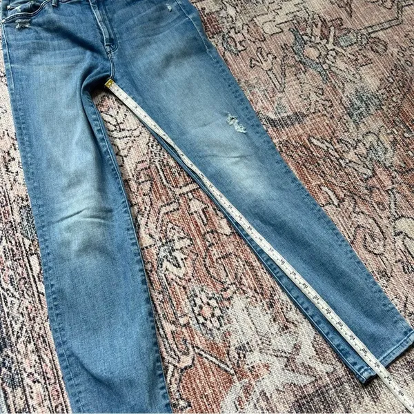 MOTHER DENIM The Looker Cropped in Graffiti Girl Size 27 - Image 8