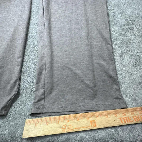 Vuori Lux Intentions Jumpsuit Smoke Heather Grey Womens Medium Travel Comfy - Image 15