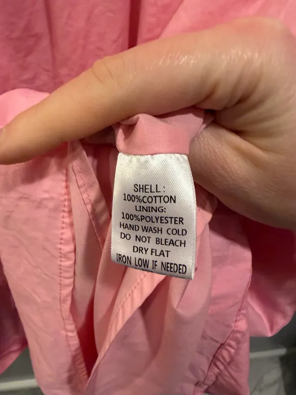 Fantastic Fawn Ruffle Detail Ric Rac Trim Tiered Dress Pink - Image 5