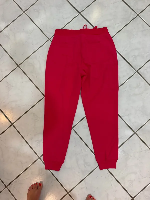 Hot Pink Mandala Scrubs Jogger - Image 2
