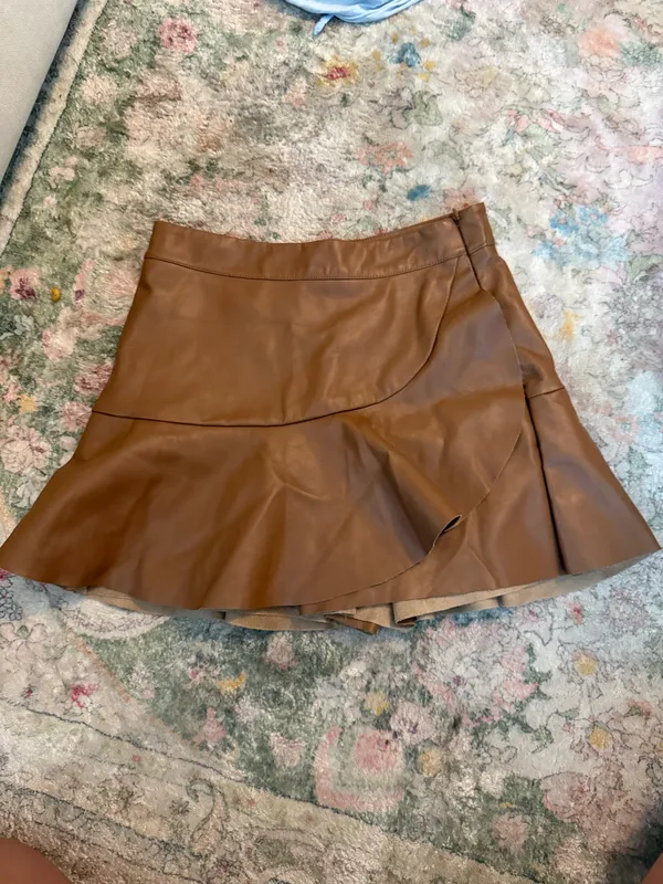 DO+BE Leather mini skirt - Image 2