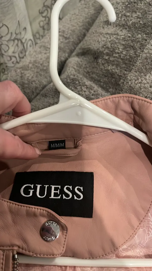 Guess Leather Jacket Faux - Image 2