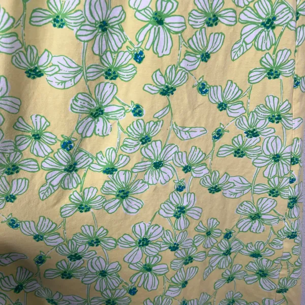 Lilly Pulitzer Women's Sleeveless Ruffle Floral Dress Sz L - Image 5