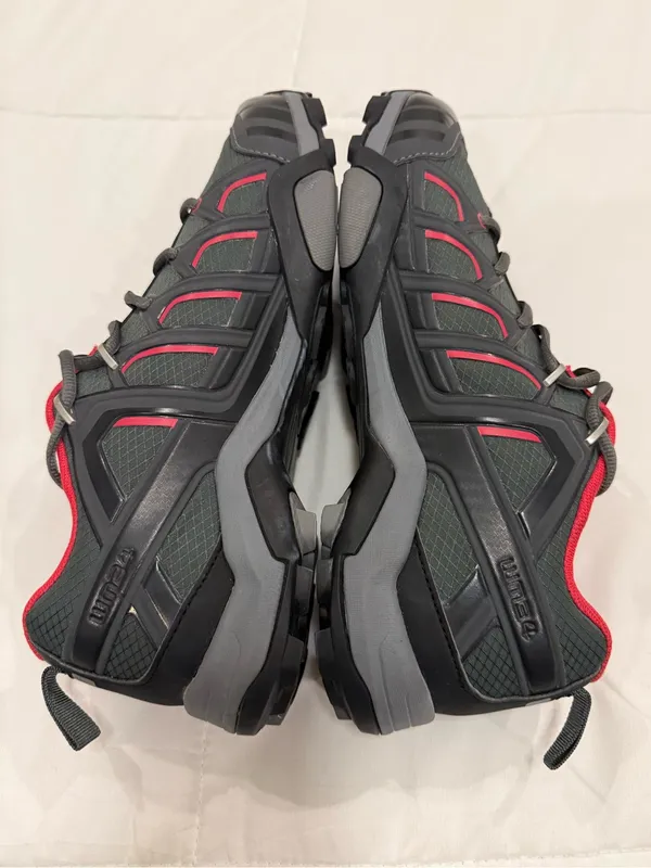 Shimano SH-WM34 Women's MTB Cycling Shoes Gray Pink Red Size US 9.5 EU 42 - Image 3