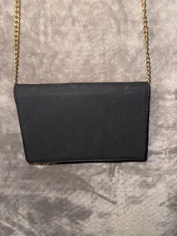 Narwey Patent Leather Flap Clutch for Women Classic Elegant Evening Bag : - Image 6