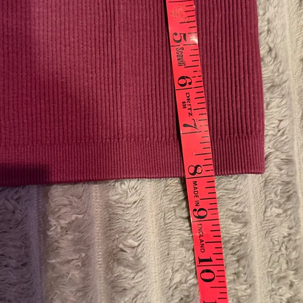 Cotton On Women Magenta Ribbed Seamless Bandeau Tube Top Size M/L 2055970 - Image 5