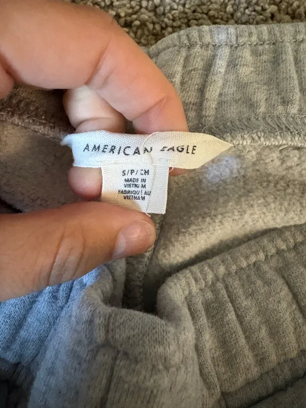 Grey American Eagle Sweatpants Jogger - Image 2