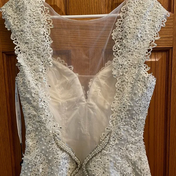 White Sherri Hill Dress - Image 4