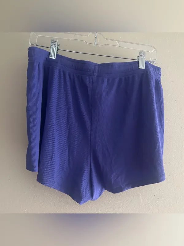 Skims Women’s Ribbed Sleep Lounge Shorts M - Image 2