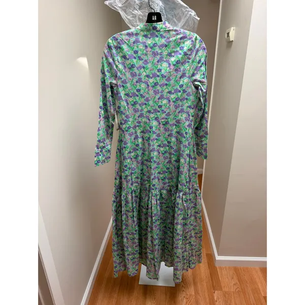 NEW Tuckernuck Hyacinth House Long Sleeve Printed Maxi Dress Size XS - Image 5