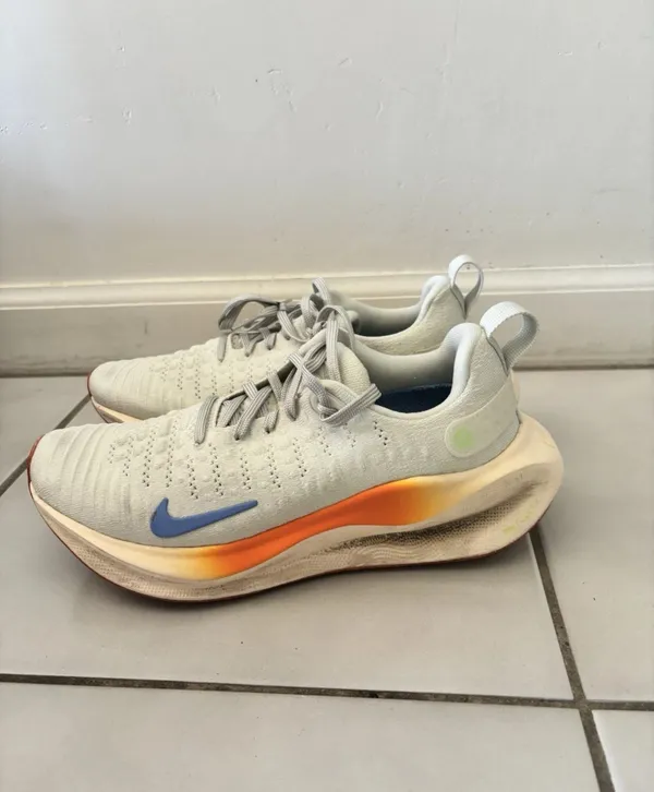Nike Womens ReactX Infinity Run 4 DR2670-007 White Running Shoes Sneakers Sz 6.5 - Image 3