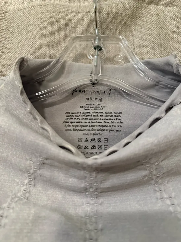 Free People Good Karma High-Neck Layer Top | M/L - Image 4