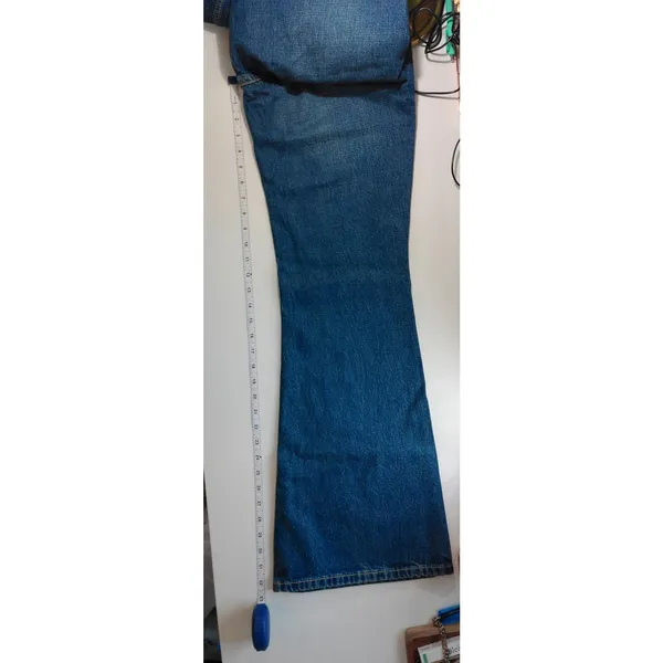 We The Free Free People‎ Humble Flare Jeans Blue Denim High Rise 70s 28 NEW - Image 10