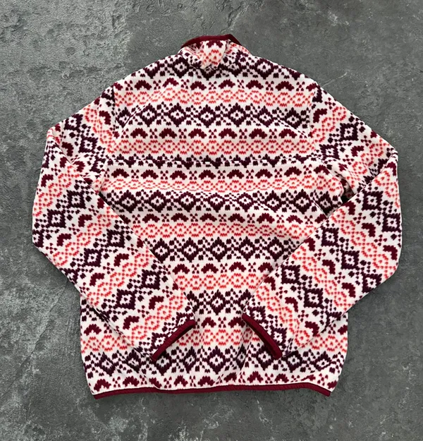 Lands end fleece snap T pullover  - Image 4