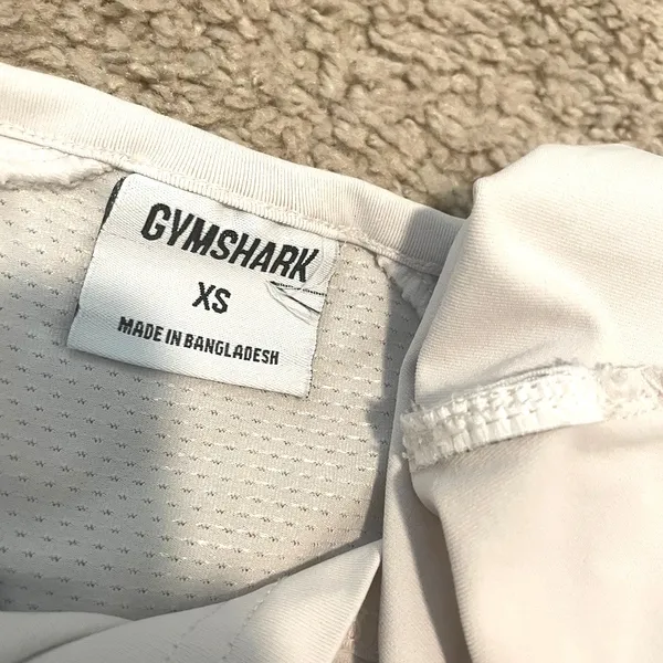 Gymshark XS mesh back active training crop top TLS2 3564 - Image 4