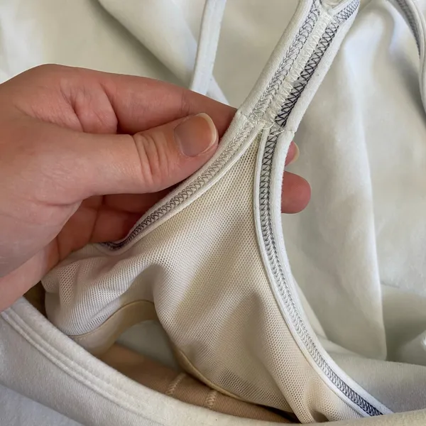 Lululemon Athletica Women’s White Y‎ Strap Tank Size 6 Athletic, Gym, Workout - Image 6