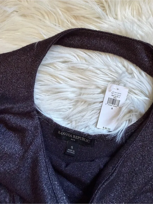 Banana Republic sparkle knit top - Image 5