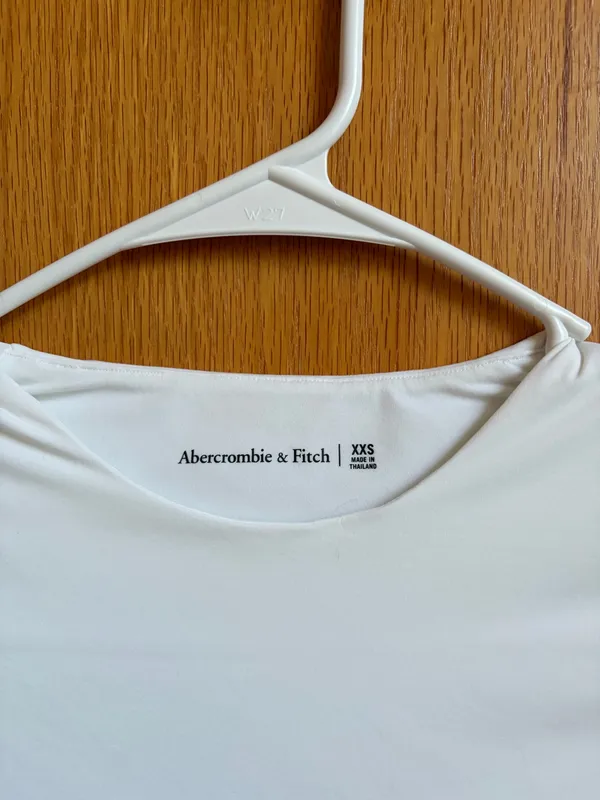 Abercrombie & fitch seamless short sleeve white - Image 2