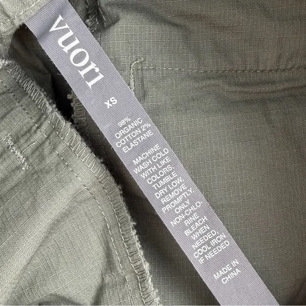VUORI Ripstop Pants Green Size XS - Image 9