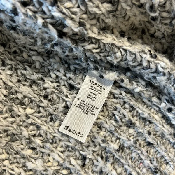 Garage Gray Cozy Warm Cardigan Size Large - Image 5