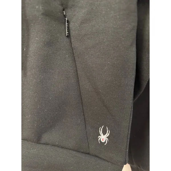 Spyder Active Women's Size Small Black Tri-Blend Zip Up Performance Hoodie NWT - Image 6