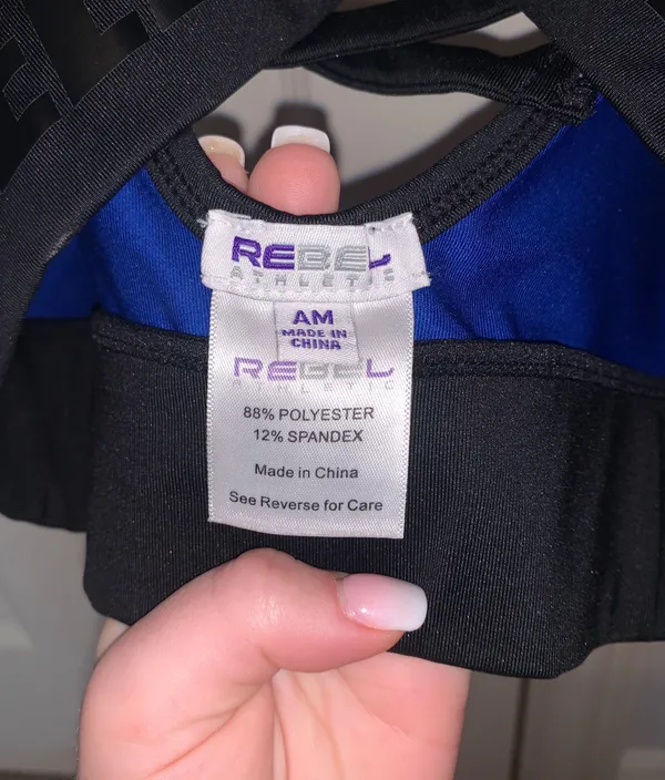 Rebel Athletics Cheer Athletics Sports Bra - Image 4